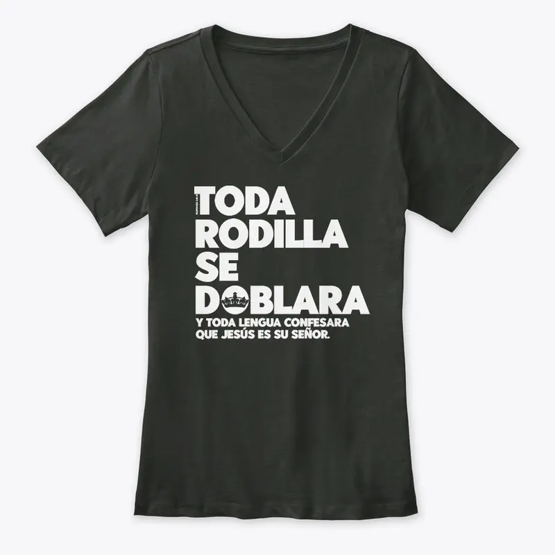 Toda rodilla se doblara 